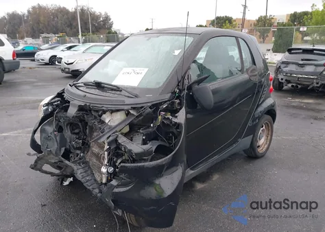 2012 Smart Fortwo Passion/Pure from USA, damaged, VIN WMEEJ3BA9CK521416